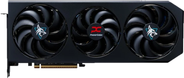 PowerColor Hellhound Radeon RX 9070 XT OC Grafikkarte, 16384 MB GDDR6
