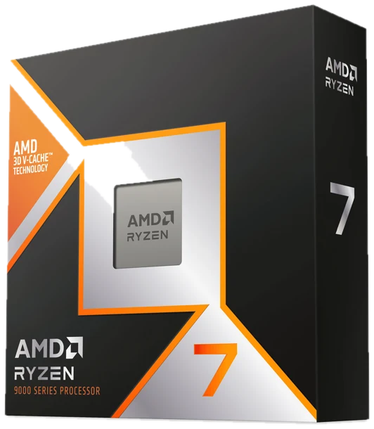 AMD Ryzen 7 9800X3D CPU, 8 Kerne, 5,2 GHz, Sockel AM5 (Granite Ridge) - boxed, ohne Kühler