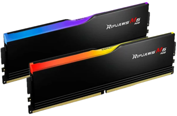 G.Skill Ripjaws M5 RGB 32 Go (2 x 16 Go) DDR5 6800 MHz CL34 - Noir