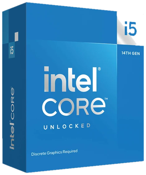 Intel Core i5-14600KF 3,5 GHz (Raptor Lake Refresh) Sockel 1700 - boxed