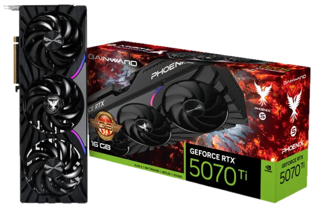 Gainward GeForce RTX 5070 Ti Phoenix-S GS, 16384 MB GDDR7