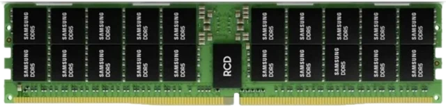 Samsung DDR5 1 x 64 GB 4800 MHz CL 40 Groen M321R8GA0BB0-CQK geheugenmodule