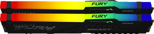 Kingston FURY Beast RGB 16 Go (2 x 8 Go) DDR5 6000 MHz CL30