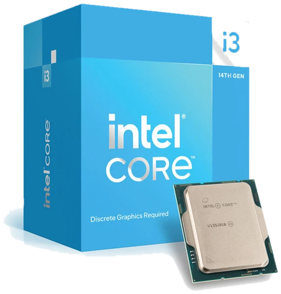 Intel Core i3-14100F 3,5 GHz (Raptor Lake Refresh) Sockel 1700 - boxed