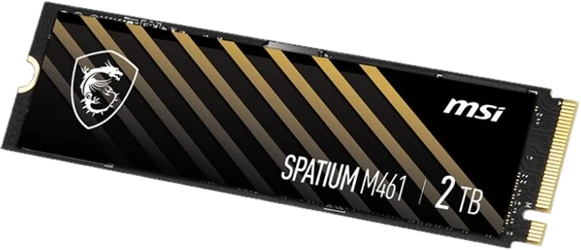 MSI Spatium M461 SSD, PCIe 4.0 M.2 Typ 2280 - 2 TB