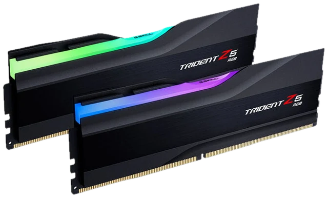G.Skill Trident Z5 RGB DDR5-6000 RAM, CL30, XMP - 64 GB Dual-Kit, schwarz