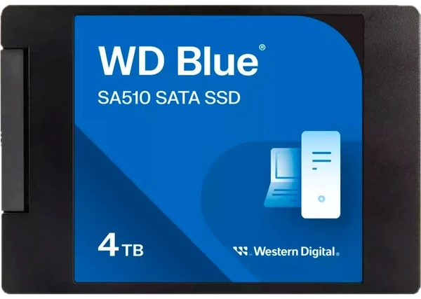 Western Digital Blue SA510 2,5 Zoll SSD, SATA 6G - 4 TB