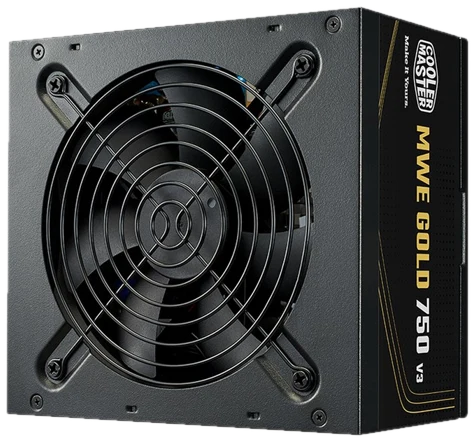 Cooler Master MWE Gold V3 ATX 3.1 Non-Modular Series power supply unit Netzteile - 750 Watt - ATX 3.1 - 80 Plus Gold zertifiziert