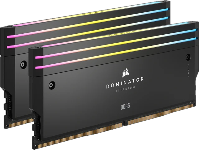 Dominator Titanium RGB 32 GB DDR5-6400 (2x 16 GB) werkgeheugen