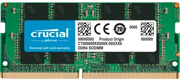 Crucial DDR4 SODIMM 1x8GB 3200