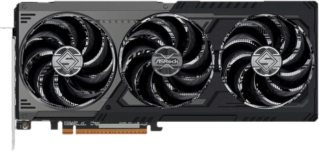 ASRock Radeon RX 9070 XT Steel Legend Dark 16GB Grafikkarte, 16384 MB GDDR6