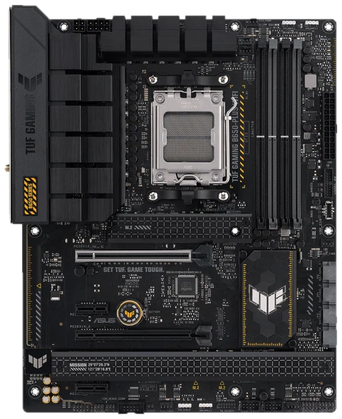 ASUS TUF Gaming B650-Plus WiFi Mainboard, Sockel AM5, AMD B650, ATX, DDR5