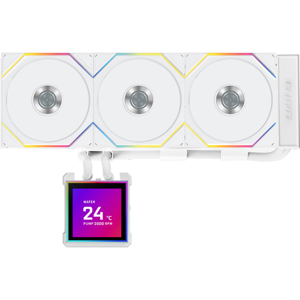 Lian Li HydroShift II LCD-S 360TL Flex White - CPU-Wasserkühlung - Max 33 dBA