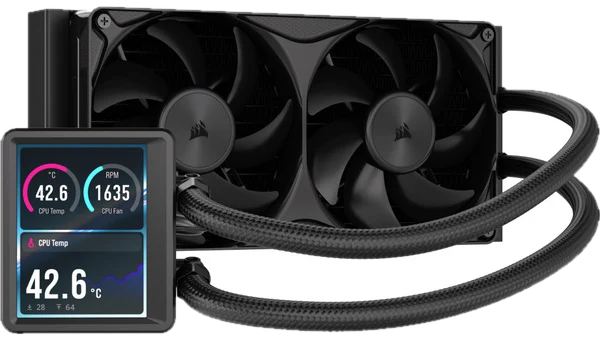 Corsair Nautilus II 240 RS LCD - Noir