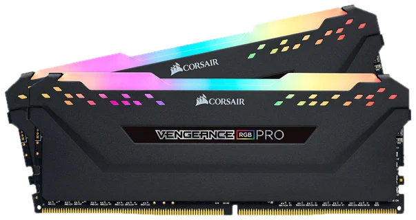 Corsair Vengeance RGB PRO Series 16 Go (2x 8 Go) DDR4 3200 MHz CL16 Noir