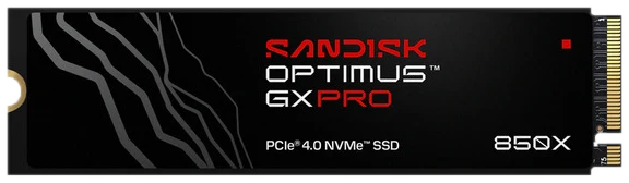 SANDISK Optimus GX PRO 850X SSD - 2TB - M.2 2280 - PCIe 4.0 - Ohne Kühlkörper