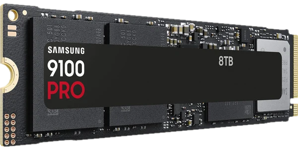 Samsung 9100 PRO Series NVMe SSD, PCIe 5.0 M.2 Typ 2280 - 8 TB