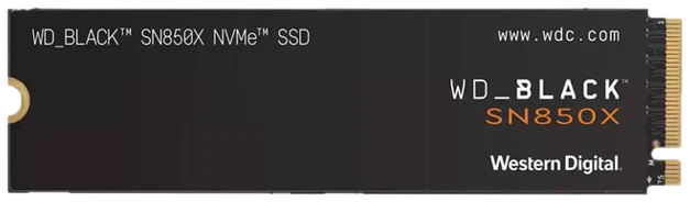 Western Digital Black SN850X NVMe M.2 SSD, PCIe 4.0 M.2 Type 2280 - 1 TB