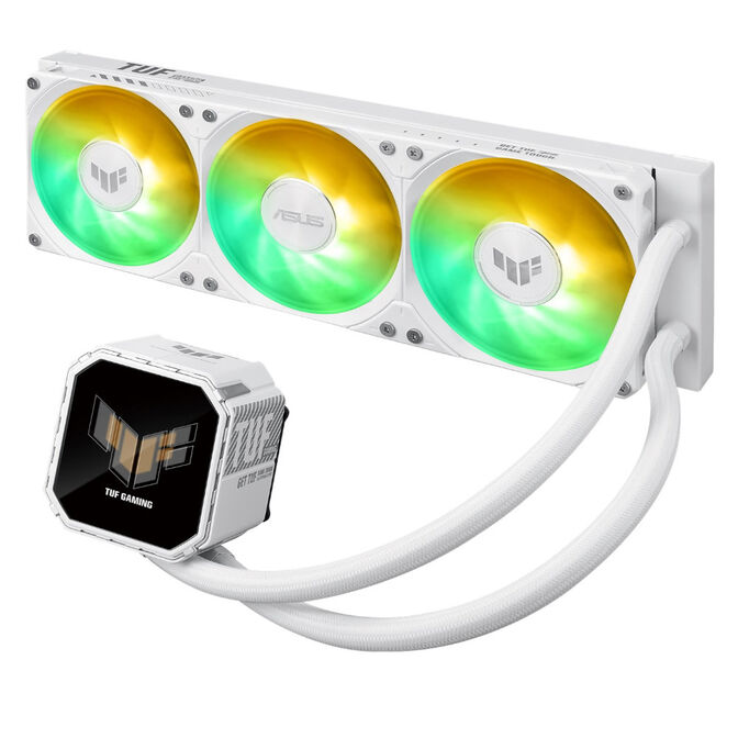 ASUS TUF Gaming LC III 360 ARGB LCD AiO Wasserkühlung - 360mm, weiß
