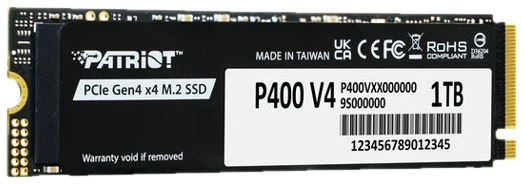 Patriot P400 V4 SSD, PCIe 4.0 M.2 2280 - 1 TB