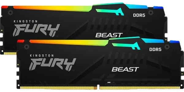 Kingston FURY Beast RGB 32 Go (2 x 16 Go) DDR5 6000 MHz CL36