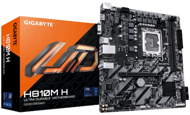 GIGABYTE H810M H Mainboard, Sockel LGA 1851, Intel H810, Micro-ATX, DDR5