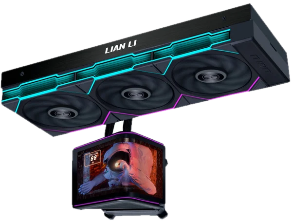 Lian Li HydroShift II OLED Curved 360TL - CPU-Wasserkühlung - Max 33 dBA