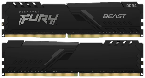 Kingston FURY Beast 128 Go (4 x 32 Go) DDR4 3200 MHz CL16