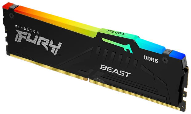Kingston FURY Beast RGB 16 Go (2 x 8 Go) DDR5 6000 MHz CL36
