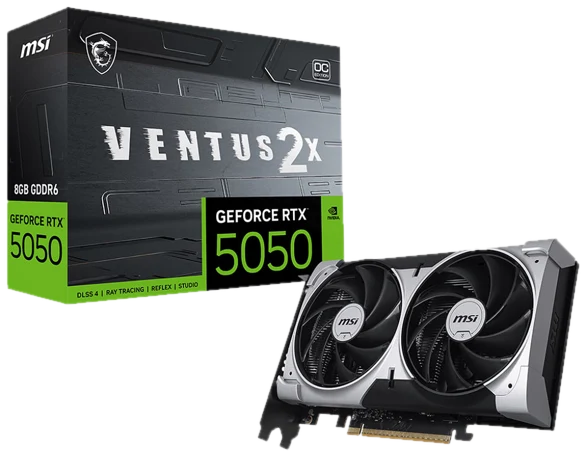 MSI GeForce RTX 5050 8G VENTUS 2X OC