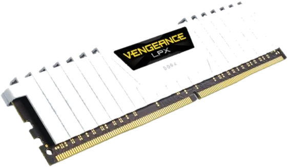 Corsair DDR4 Vengeance LPX 2x8GB 3200 White CMK16GX4M2E3200C16W Geheugenmodule