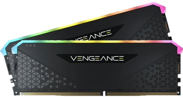 DDR4 Corsair Vengeance RGB RS Noir - 16 Go (2 x 8 Go) 3200 MHz - CAS 16