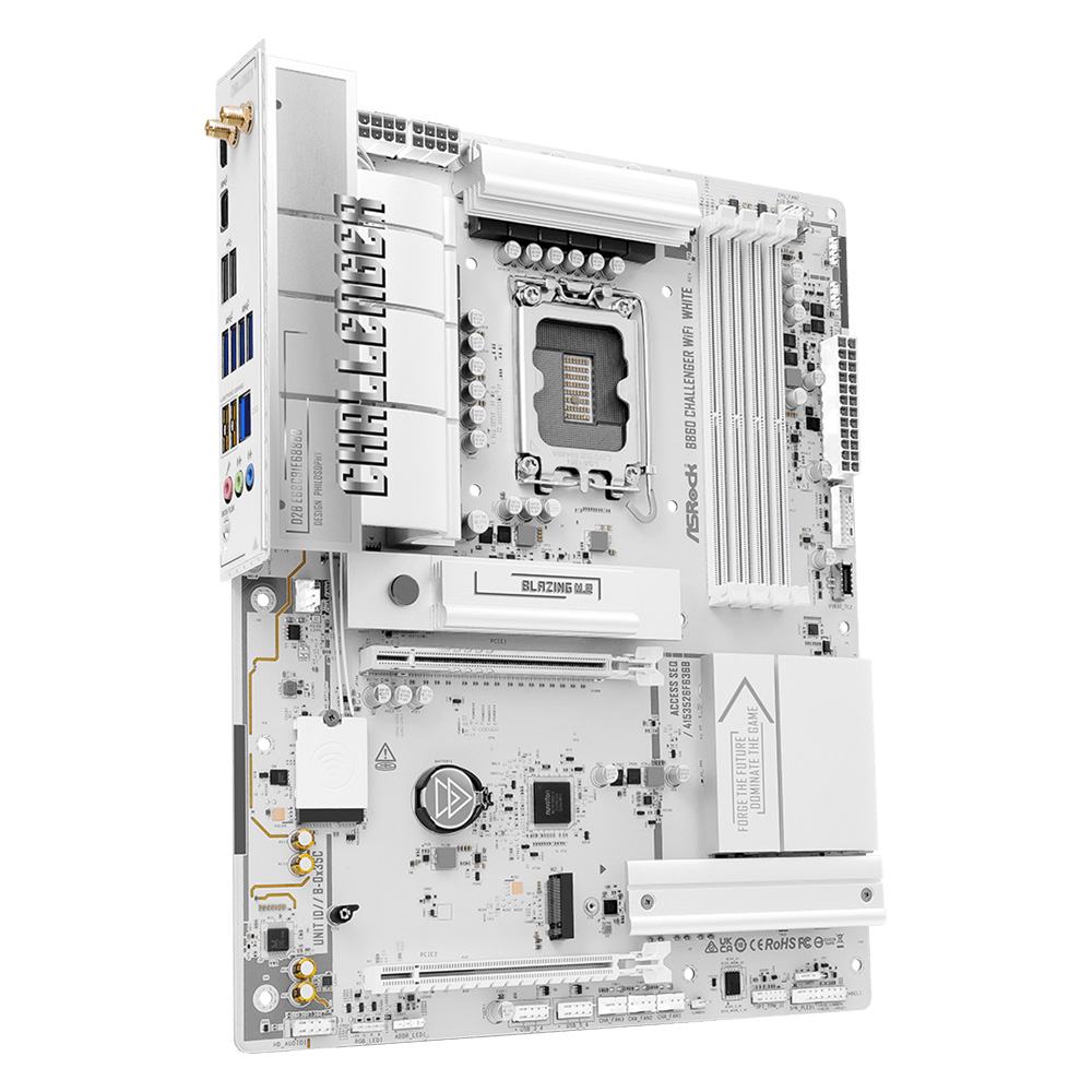 ASRock B860 Challenger WiFi White