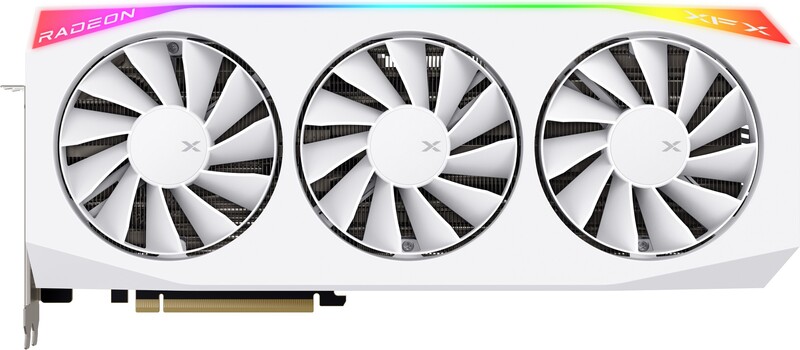 XFX Mercury Radeon RX 9070 XT OC White Gaming Edition RGB Grafikkarte, 16384 MB GDDR6