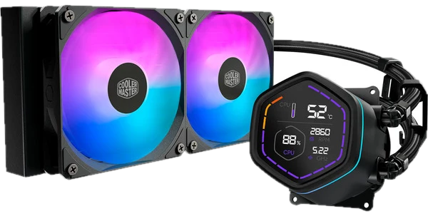 Cooler Master MasterLiquid Core Nex Digital 240 ARGB - Noir