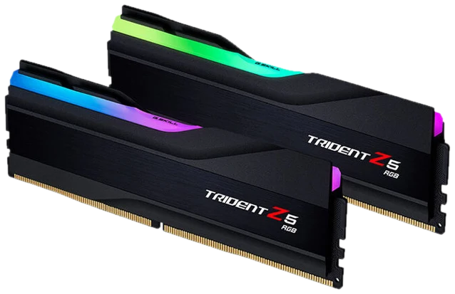 G.Skill Trident Z5 RGB DDR5-6000 RAM, CL30, XMP - 64 GB Dual-Kit, schwarz