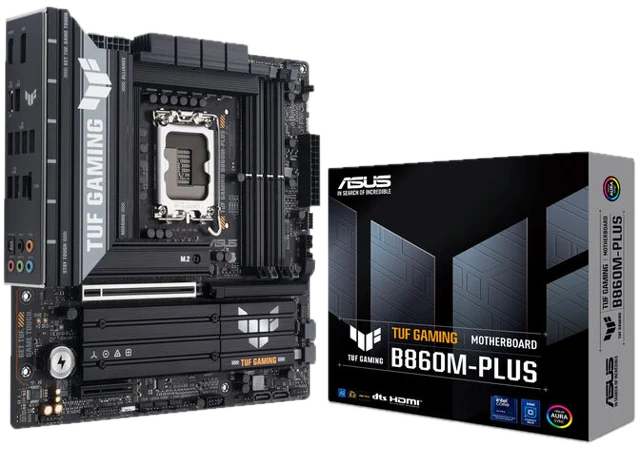 ASUS TUF Gaming B860M-Plus Mainboard, Sockel LGA 1851, Intel B860, Micro-ATX, DDR5