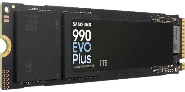 Samsung 990 Evo Plus NVMe 2.0 SSD, PCIe 4.0 x4 / 5.0 x2, Typ 2280 - 1 TB