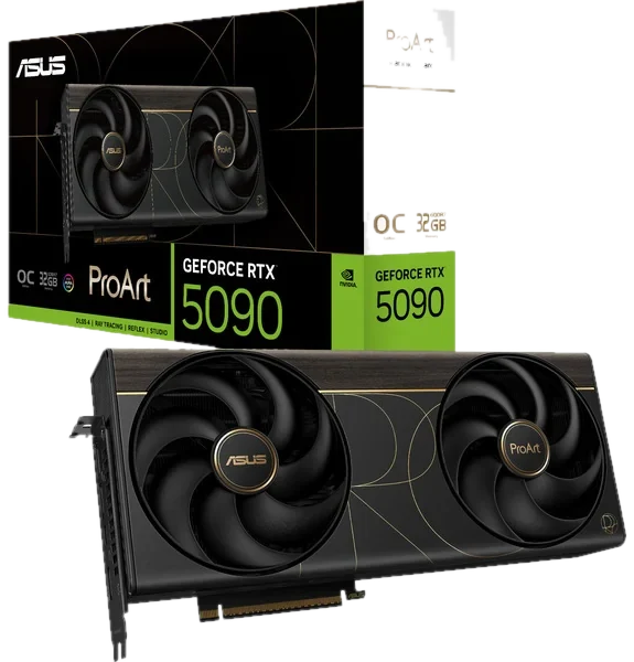 ASUS ProArt GeForce RTX 5090 OC Edition Grafikkarte, 32768 MB GDDR7