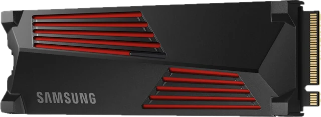 Samsung 990 PRO Series NVMe SSD, PCIe 4.0 M.2 Typ 2280, mit Kühlkörper - 1 TB