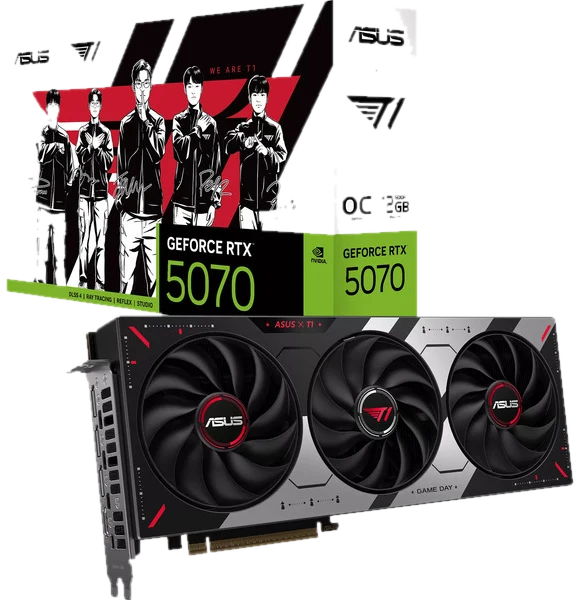 Asus T1 GeForce RTX 5070 12GB GDDR7 OC Edition