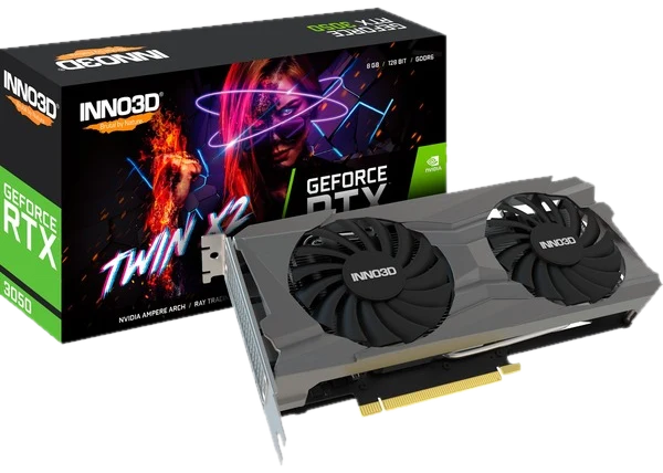 INNO3D GeForce RTX 3050 Twin X2 V2 Special, 6144 MB GDDR6