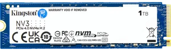 Kingston NV3 NVMe, PCIe 4.0 M.2 Typ 2280 - 1 TB