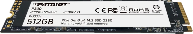 Patriot SSD P300 512 Go