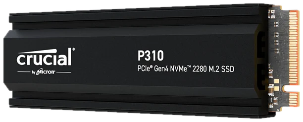 Crucial P310 2TB heatsink M.2 SSD