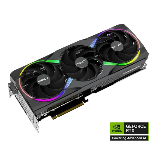 PNY RTX 5080 16GB ARGB Overclocked Triple Fan
