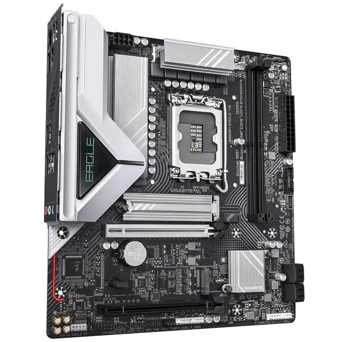 GIGABYTE B860M Eagle V2 Mainboard, Sockel 1851, Intel B860, mATX, DDR5
