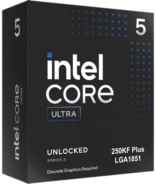 Intel Core Ultra 5 250KF Plus CPU, 18 Kerne, 5,3 GHz, Sockel 1851 (Arrow Lake) - boxed, ohne Kühler