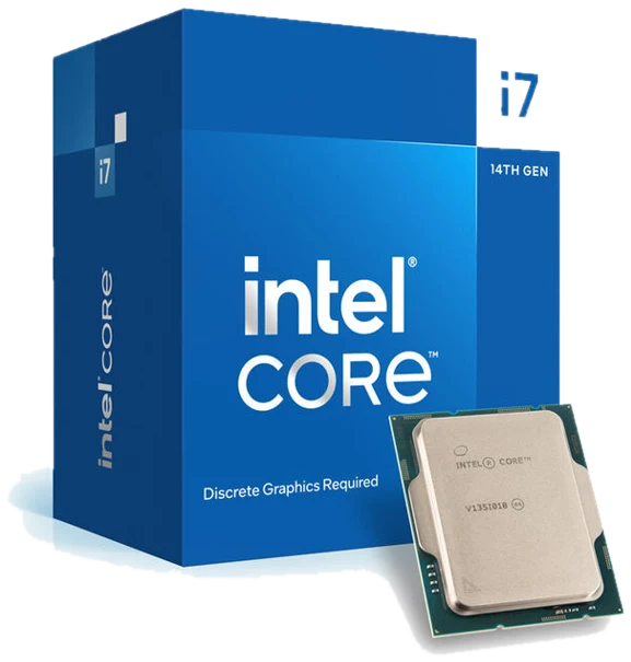 Intel Core i7-14700F 2,1 GHz (Raptor Lake Refresh) Sockel 1700 - boxed