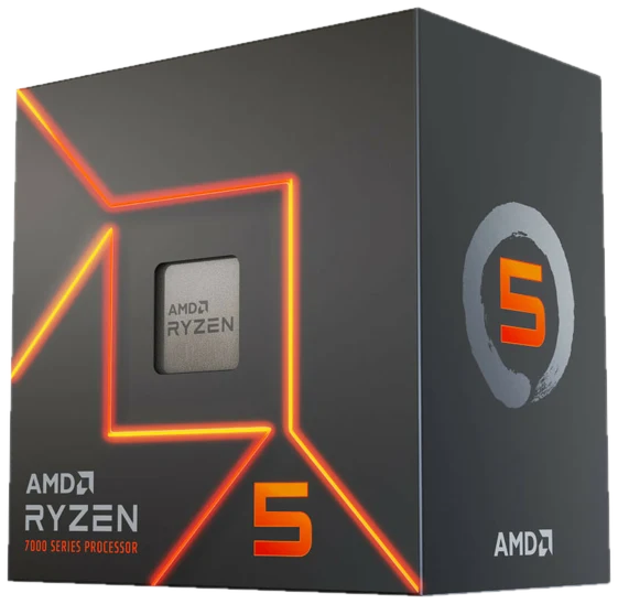 AMD Ryzen 5 7600 Wraith Stealth (3.8 GHz / 5.1 GHz)